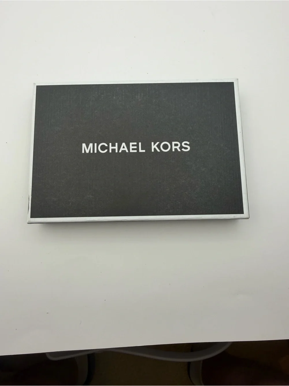 Michael Kors Credit Card Wallet + Key Fob 86F2SGFD1B Brown/Black $98 - Nee